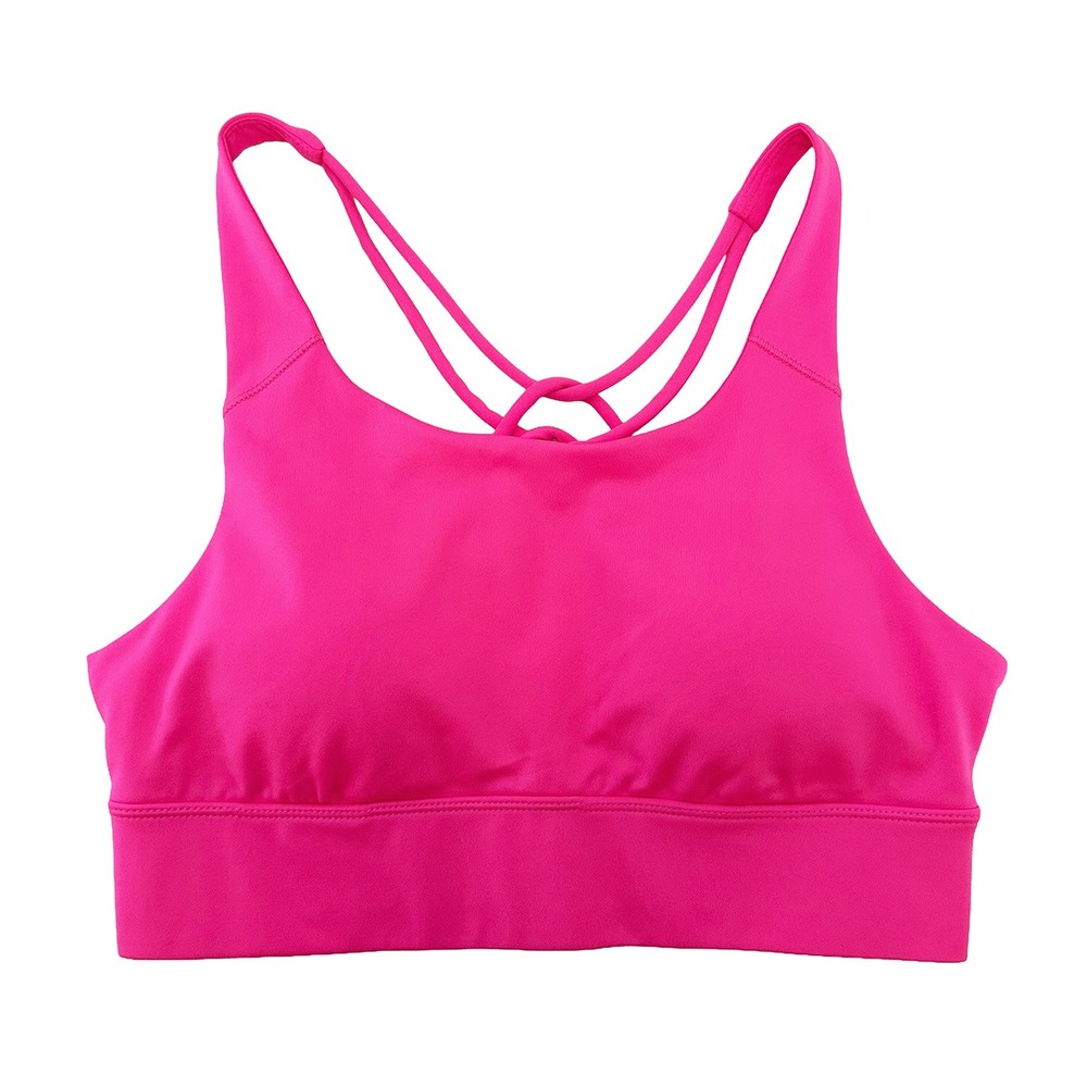 RBX Strappy Back Athletic Sports Bra • Small‎ • hot pink • bright bold neon gym